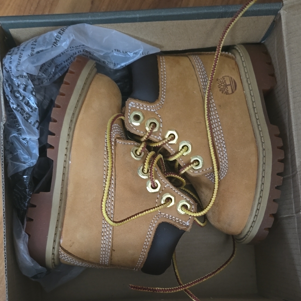 Toodler Timberland Wheat Nubuck Boots Gently Worn